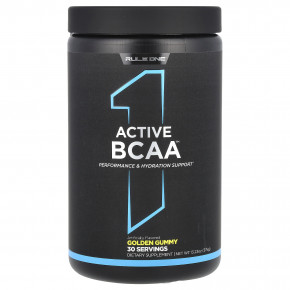 Rule One Proteins, Active BCAA, Golden Gummy, 375 г (13,23 унции) в Москве - eco-herb.ru | фото