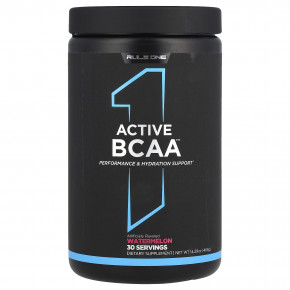 Rule One Proteins, Active BCAA, со вкусом арбуза, 405 г (14,29 унции) - описание | фото