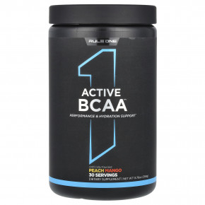 Rule One Proteins, Active BCAA, со вкусом персика и манго, 390 г (13,76 унции) в Москве - eco-herb.ru | фото