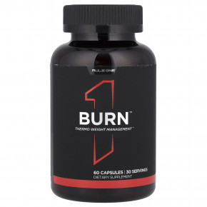 Rule One Proteins, Burn ™, Thermo Weight Management, 60 капсул - описание | фото