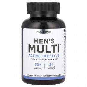 Rule One Proteins, Men's Multi ™, для активного образа жизни, 90 таблеток в Москве - eco-herb.ru | фото