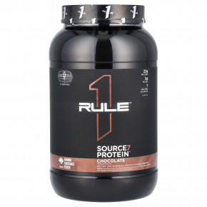 Rule One Proteins, Source7, протеиновая смесь для приготовления напитка, со вкусом шоколада, 902 г (1,99 фунта) в Москве - eco-herb.ru | фото