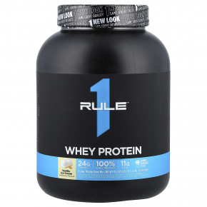 Rule One Proteins, сывороточный протеин, со вкусом ванильного мороженого, 2,24 кг (4,95 фунта) - описание | фото