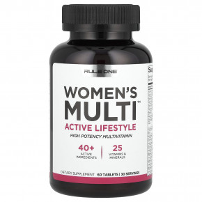 Rule One Proteins, Women's Multi ™, для активного образа жизни, 60 таблеток в Москве - eco-herb.ru | фото