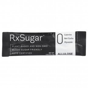 RxSugar, Аллулоза, 30 пакетиков по 10 г (0,35 унции) (Товар снят с продажи) в Москве - eco-herb.ru | фото