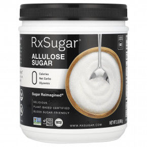 RxSugar, Аллулозный сахар, 908 г (2 фунта) - описание | фото