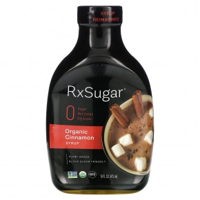 RxSugar, Органический сироп с корицей, 473 мл (16 жидк. Унций) - описание