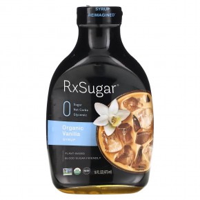 RxSugar, Органический ванильный сироп, 473 мл (16 жидк. Унций) - описание
