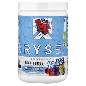 RYSE, Element Series, BCAA Focus, Kool-Aid™, тропический пунш, 336 г (11,9 унции) - описание | фото