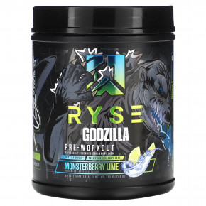 RYSE, Godzilla, предтренировочный комплекс, со вкусом ягод монстеры и лайма, 792 г (1,74 фунта) - описание