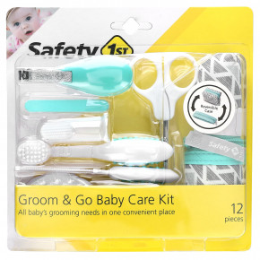 Safety 1st, Groom & Go Baby Care, набор для ухода за волосами, 12 предметов - описание | фото