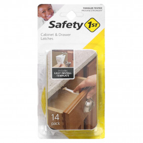 Safety 1st, замки для тумб и ящиков, 14 шт. - описание