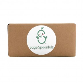 Sage Spoonfuls, Стеклянные баночки для хранения детского питания, 6 упаковок по 4 унции в Москве - eco-herb.ru | фото