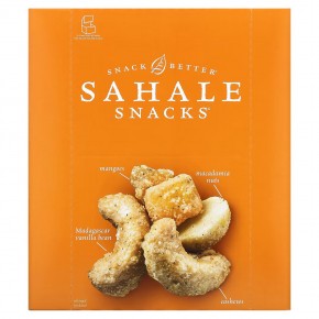 Sahale Snacks, Глазированная смесь, мандарин, ваниль, кешью и макадамия, 9 пакетиков, 42,5 г (1,5 унции) каждый в Москве - eco-herb.ru | фото