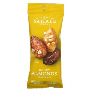 Sahale Snacks, Глазированная смесь, миндаль в меде, 9 пакетиков, 1,5 унции (42,5 г) каждый в Москве - eco-herb.ru | фото