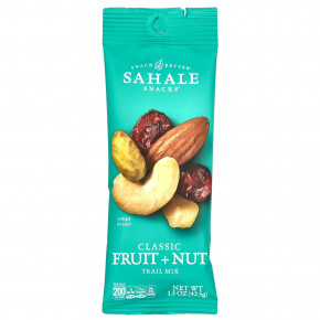 Sahale Snacks, смесь орехов и сухофруктов, классические фрукты и орехи, 9 пакетиков по 42,5 г (1,5 унции) в Москве - eco-herb.ru | фото