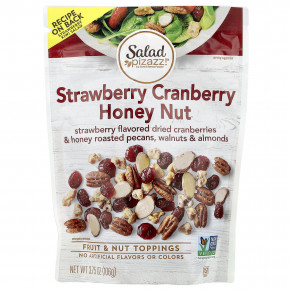 Salad Pizazz!, фруктовая и ореховая добавка, клубника, клюква, мед и орехи, 106 г (3,75 унции) в Москве - eco-herb.ru | изображение Salad Pizazz!, фруктовая и ореховая добавка, клубника, клюква, мед и орехи, 106 г (3,75 унции) в Москве - eco-herb.ru | фото
