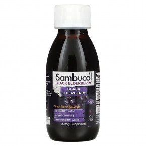 Sambucol, сироп из черной бузины, оригинальная рецептура, 120 мл (4 жидк. унции) в Москве - eco-herb.ru | фото