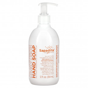 Sapadilla, Lovely Liquid, мыло для рук, грейпфрут + бергамот, 354 мл (12 жидк. унц.) (Товар снят с продажи) в Москве - eco-herb.ru | изображение Sapadilla, Lovely Liquid, мыло для рук, грейпфрут + бергамот, 354 мл (12 жидк. унц.) (Товар снят с продажи) в Москве - eco-herb.ru | фото