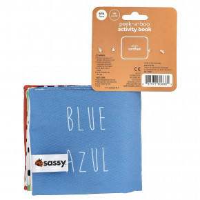 Sassy, тетрадь Pek-A-Boo, для детей от 0 месяцев, 1 шт. в Москве - eco-herb.ru | фото