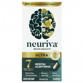 Schiff, Neuriva Brain Health, Ultra, 60 капсул - описание | фото