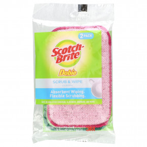Scotch-Brite, Dobie, салфетки для чистки и протирания`` 2 салфетки (Товар снят с продажи) в Москве - eco-herb.ru | фото