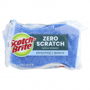 Scotch-Brite, Губки-скраб с защитой от царапин, 3 шт. (Товар снят с продажи) в Москве - eco-herb.ru | фото
