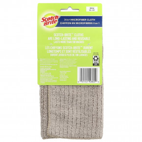 Scotch-Brite, Ткань из микрофибры 3-в-1, 1 шт. (Товар снят с продажи) в Москве - eco-herb.ru | фото