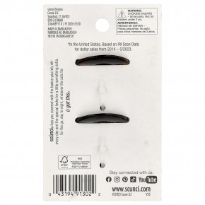 Scunci, Клипсы, 2 шт. в Москве - eco-herb.ru | изображение Scunci, Клипсы, 2 шт. в Москве - eco-herb.ru | фото