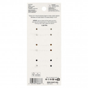 Scunci, Миниатюрные зажимы в виде когтей осьминога, 6 шт. в Москве - eco-herb.ru | фото