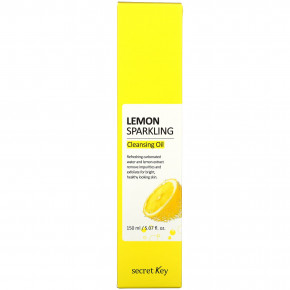 Secret Key, Очищающее масло Lemon Sparkling Cleansing Oil, 5,07 жидких унций (150 мл) в Москве - eco-herb.ru | фото