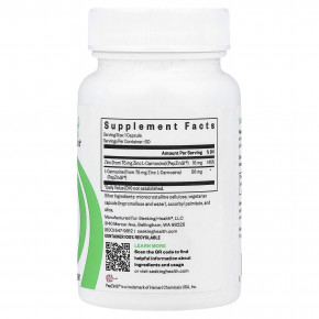 Seeking Health, цинк карнозин, 75 мг, 60 капсул в Москве - eco-herb.ru | изображение Seeking Health, цинк карнозин, 75 мг, 60 капсул в Москве - eco-herb.ru | фото