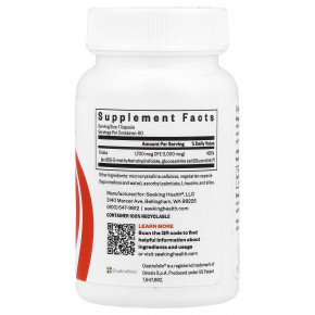 Seeking Health, L-метилфолат, 1 мг, 60 капсул в Москве - eco-herb.ru | фото