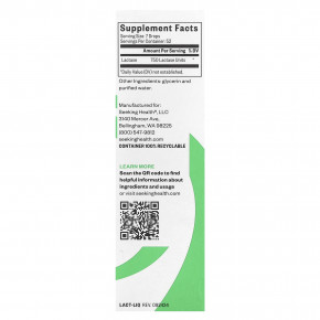 Seeking Health, лактаза в каплях, 15 мл (1/2 жидк. унции) в Москве - eco-herb.ru | изображение Seeking Health, лактаза в каплях, 15 мл (1/2 жидк. унции) в Москве - eco-herb.ru | фото