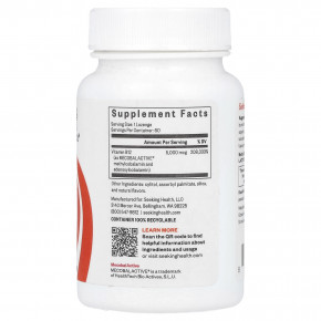 Seeking Health, Метил B12 5000, 5000 мкг, 60 пастилок в Москве - eco-herb.ru | фото