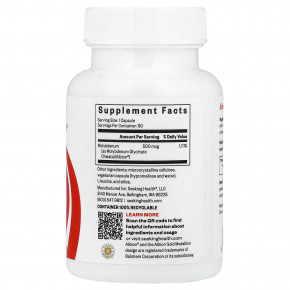 Seeking Health, молибден, 500 мкг, 90 капсул в Москве - eco-herb.ru | изображение Seeking Health, молибден, 500 мкг, 90 капсул в Москве - eco-herb.ru | фото