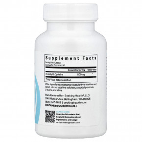 Seeking Health, NAC, 500 мг, 90 капсул в Москве - eco-herb.ru | фото