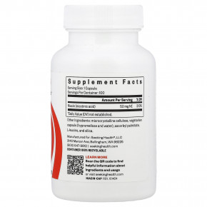 Seeking Health, Ниацин, 50 мг NE, 100 капсул в Москве - eco-herb.ru | фото