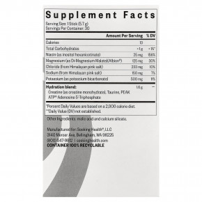 Seeking Health, Optimal Electrolyte, без добавок, 30 стиков, 5,7 г (0,201 унции) каждый в Москве - eco-herb.ru | фото