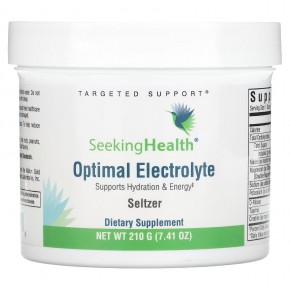 Seeking Health, Optimal Electrolyte, без добавок, 168,6 г (5,94 унции) в Москве - eco-herb.ru | фото