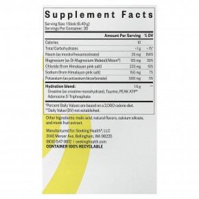 Seeking Health, Optimal Electrolyte, со вкусом лимонада, 30 пакетиков по 6,49 г (0,229 унции) в Москве - eco-herb.ru | фото