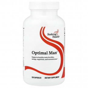 Seeking Health, Optimal Man™, 120 капсул - описание | фото