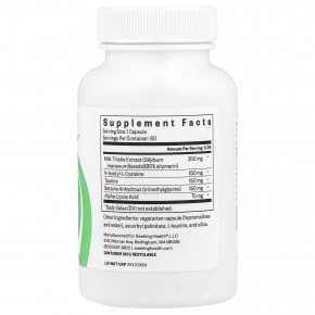 Seeking Health, питательные вещества для печени, 60 капсул в Москве - eco-herb.ru | фото