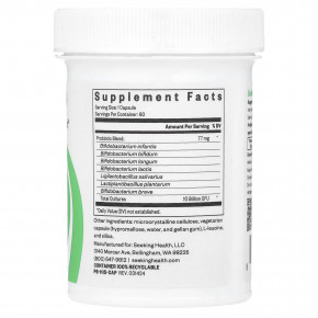 Seeking Health, ProBiota HistaminX, пробиотики, 10 млрд КОЕ, 60 вегетарианских капсул в Москве - eco-herb.ru | фото