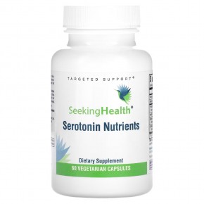 Seeking Health, Serotonin Nutrients, 60 вегетарианских капсул в Москве - eco-herb.ru | фото