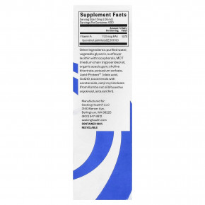 Seeking Health, витамин A в каплях, 750 мкг (2500 МЕ), 30 мл в Москве - eco-herb.ru | фото