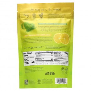 Sencha Naturals, Лимонад матча, смесь холодного чая, 200 г (7 унций) в Москве - eco-herb.ru | фото