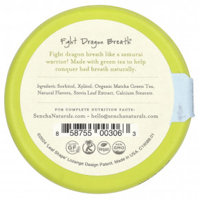 Sencha Naturals, мятные конфеты с зелёным чаем, голубика и мята, 35 г (1,2 унции) (Товар снят с продажи) в Москве - eco-herb.ru | фото