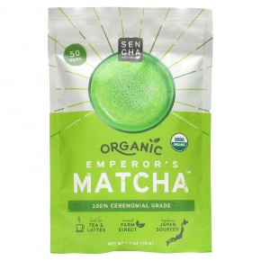 Sencha Naturals, Organic Emperors's Matcha, 2.6 oz (75 g) в Москве - eco-herb.ru | фото
