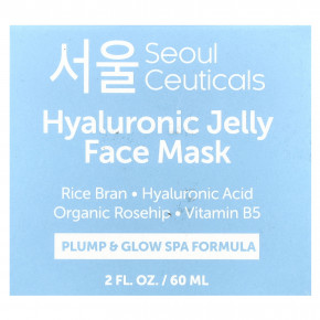 SeoulCeuticals, Маска для лица с гиалуроновым желе, 60 мл (2 жидк. унц.) в Москве - eco-herb.ru | фото